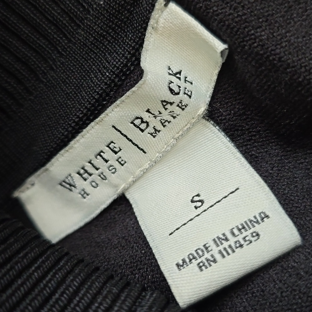 White House Black Market-NWOT Foldover Off-the-Shoulder Sweater - Picture 4 of 5